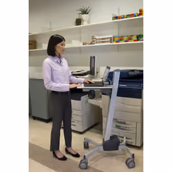 Ergotron Neo-Flex Laptop Cart Grigio Carrello/trolley multimediale - Vista aggiuntiva 7
