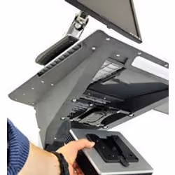 Ergotron Neo-Flex LCD Cart Grigio Pannello piatto Carrello/trolley multimediale - Vista aggiuntiva 6