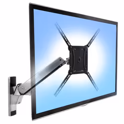 Ergotron Interactive Arm, VHD 60" Parete Alluminio, Nero - Vista aggiuntiva 4