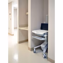 Ergotron StyleView EMR Laptop Cart Bianco Computer portatile Carrello multimediale - Vista aggiuntiva 5