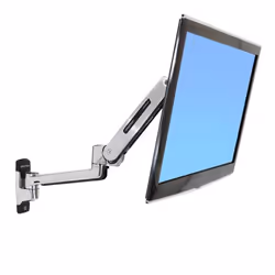 Ergotron LX Sit-Stand Wall Mount LCD Arm 42" Parete Acciaio inox - Vista aggiuntiva 4
