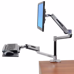 Ergotron LX Series 45-360-026 Supporti a parete per TV Scrivania Metallico - Vista aggiuntiva 5