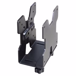 Ergotron 80-107-200, Supporto per CPU da tavolo, 2,7 kg, Nero, 700 g, 180 x 110 x 150 mm, 900 g