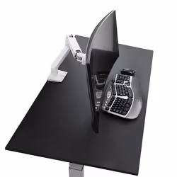 Ergotron HX Series 45-475-216 Supporti a parete per TV 49" Scrivania Bianco - Vista aggiuntiva 6