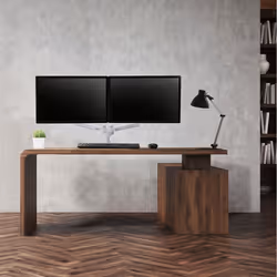 Ergotron LX Series 45-491-216 Supporti a parete per TV 27" Scrivania Bianco - Vista aggiuntiva 4