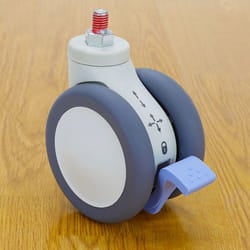 Ergotron 98-069 accessorio per carrello multimediale Grigio, Bianco Rotelle