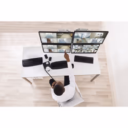 Ergotron LX Series LX Dual Stacking Arm Tall Pole 40" Scrivania Alluminio - Vista aggiuntiva 8