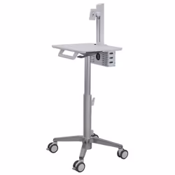 Ergotron SV10-1300-0, Bianco, 61 cm (24"), 7,3 kg, Pavimento, 360°, 0 - 30°