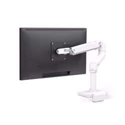 Ergotron LX Series 45-608-216, Morsa, 11,4 kg, 86,4 cm (34"), 100 x 100 mm, Regolazione altezza, Bianco