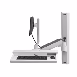 Ergotron 45-618-251 base e supporto per PC/workstation All-in-One 10,7 kg Bianco 68,6 cm (27") - Vista aggiuntiva 4