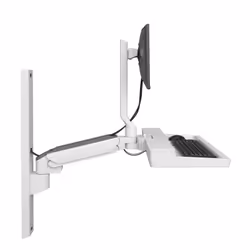Ergotron 45-618-251 base e supporto per PC/workstation All-in-One 10,7 kg Bianco 68,6 cm (27") - Vista aggiuntiva 6