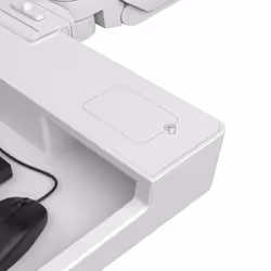 Ergotron 45-618-251 base e supporto per PC/workstation All-in-One 10,7 kg Bianco 68,6 cm (27") - Vista aggiuntiva 7