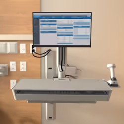 Ergotron 45-619-251 base e supporto per PC/workstation All-in-One 10,7 kg Bianco 68,6 cm (27") - Vista aggiuntiva 3