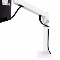 Ergotron NX Series NX MONITOR ARM WHITE 34" Scrivania Nero, Bianco - Vista aggiuntiva 8