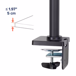 Ergotron NX Series NX MONITOR ARM BLACK 34" Scrivania Nero - Vista aggiuntiva 7