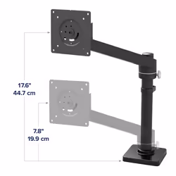 Ergotron NX Series NX MONITOR ARM BLACK 34" Scrivania Nero - Vista aggiuntiva 8