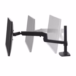 Ergotron LX Series LX DESK MOUNT LCD MONITOR ARM TALL POLE 34" Scrivania Nero - Vista aggiuntiva 4
