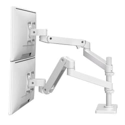 Ergotron LX Series 45-690-290 Supporti a parete per TV 68,6 cm (27") Scrivania Bianco