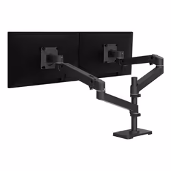 Ergotron LX Series 45-690-292 Supporti a parete per TV 68,6 cm (27") Scrivania Nero - Vista aggiuntiva 2