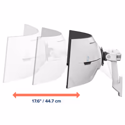 Ergotron HX Series HX ARM WITH VERY HEAVY DUTY PIVOT WALL 57" Parete - Vista aggiuntiva 4