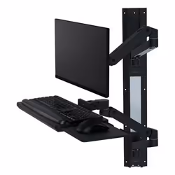 Ergotron LX Series 45-696-292 Supporti a parete per TV 86,4 cm (34") Nero - Vista aggiuntiva 2