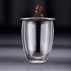 Bodum K11153-01 bicchiere da tè Nero, Trasparente 1 pz 350 ml