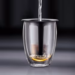 Bodum K11153-01 bicchiere da tè Nero, Trasparente 1 pz 350 ml