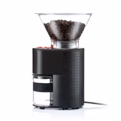 Bodum Bistro, Macinino a lame, 220 g, Nero, Plastica, Gomma, Acciaio inox, Always disconnect the electric burr grinder from t ...