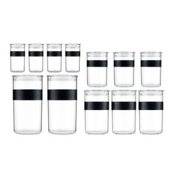 Bodum Presso Cilindro Plastica Nero, Trasparente