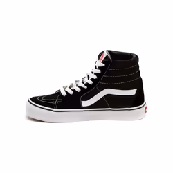 Sneakers alte Vans SK8 HI BLACK Argento - 38 - Vista aggiuntiva 3