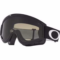 Oakley L-Fame Sand Jet Black Occhiali da motocross, nero