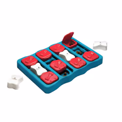 Outward Hound Dog Brick, Cane, Giocattolo interattivo, Blu, 222,2 mm, 323,9 mm, 44,5 mm