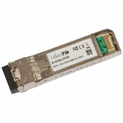 Mikrotik S+85DLC03D, Fibra ottica, 10000 Mbit/s, SFP+, LC, 300 m, 850 nm
