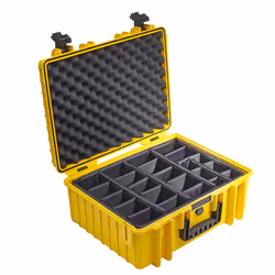 B&W Cases type 6000 Giallo Polipropilene (PP) - Vista aggiuntiva 2