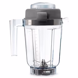 Vitamix 0703113162091, Giara per frullatore, Grigio, Trasparente, Copoliestere, 0,9 L, 260 mm, 900 g