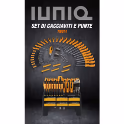 IUNIQ TW074 set di strumenti meccanici 116 strumenti - Vista aggiuntiva 5