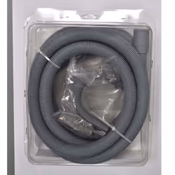 Ambrosia KIT: TUBO SCARICO LAVAT. CM300 CON CURVETTA + 1 RACCORDO P/TUBO SCARICO MM 17X17 + 2 FASCETTE STRINGITUBI - Vista aggiuntiva 2