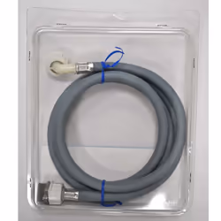 Ambrosia KIT: TUBO CARICO LAVATR. CURVO CM.200 + 1 NIPPLES P/RACCORDARE DA 3/4" M.M IN PLASTICA - Vista aggiuntiva 2