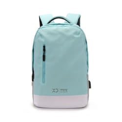 XD Enjoy XDKL504LBL borsa per laptop 39,6 cm (15.6") Zaino Colore acqua, Grigio, Bianco