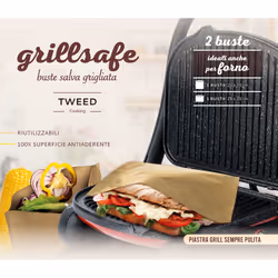 TWEED Grillsafe Grill, Forno Rettangolare - Vista aggiuntiva 4