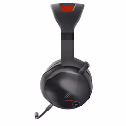 XD Enjoy XDART2411 cuffia e auricolare Cuffie Con cavo e senza cavo A Padiglione Giocare Nero, Rosso - Vista aggiuntiva 3