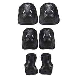 XD Enjoy XDRZ822BLK set di protezione sportiva Ciclismo, Pattinaggio in linea, Pattinaggio su rotelle, Skateboard