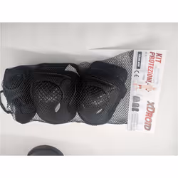 XD Enjoy XDRZ822BLK set di protezione sportiva Ciclismo, Pattinaggio in linea, Pattinaggio su rotelle, Skateboard - Vista aggiuntiva 2