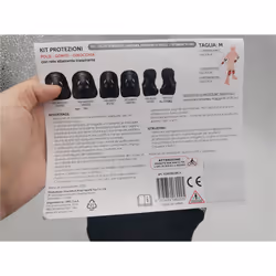 XD Enjoy XDRZ822BLK set di protezione sportiva Ciclismo, Pattinaggio in linea, Pattinaggio su rotelle, Skateboard - Vista aggiuntiva 3