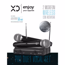 XD Enjoy XDUM666 microfono Nero Microfono per palco/spettacolo - Vista aggiuntiva 4