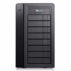 Promise Technology Pegasus32 R8, 96 TB, HDD, 11 kg, Tower, Nero