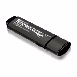 Kanguru Defender Elite300, 64GB, 64 GB, USB tipo A, 3.2 Gen 1 (3.1 Gen 1), Cuffia, 22 g, Nero, Grigio
