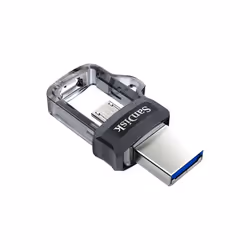 SanDisk Ultra Dual m3.0 unità flash USB 32 GB USB Type-A / Micro-USB 3.2 Gen 1 (3.1 Gen 1) Nero, Argento, Trasparente - Vista aggiuntiva 6