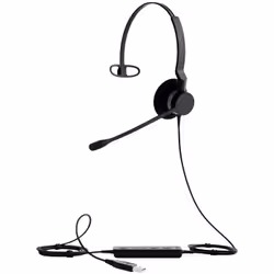 Jabra 2393-823-109 cuffia e auricolare Cablato A Padiglione Ufficio USB tipo A Nero - Vista aggiuntiva 4