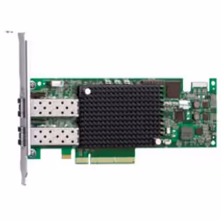 Broadcom LPE16002B-M6, Interno, Cablato, PCI Express, Fibra, 1600 Mbit/s, Nero, Verde, Grigio